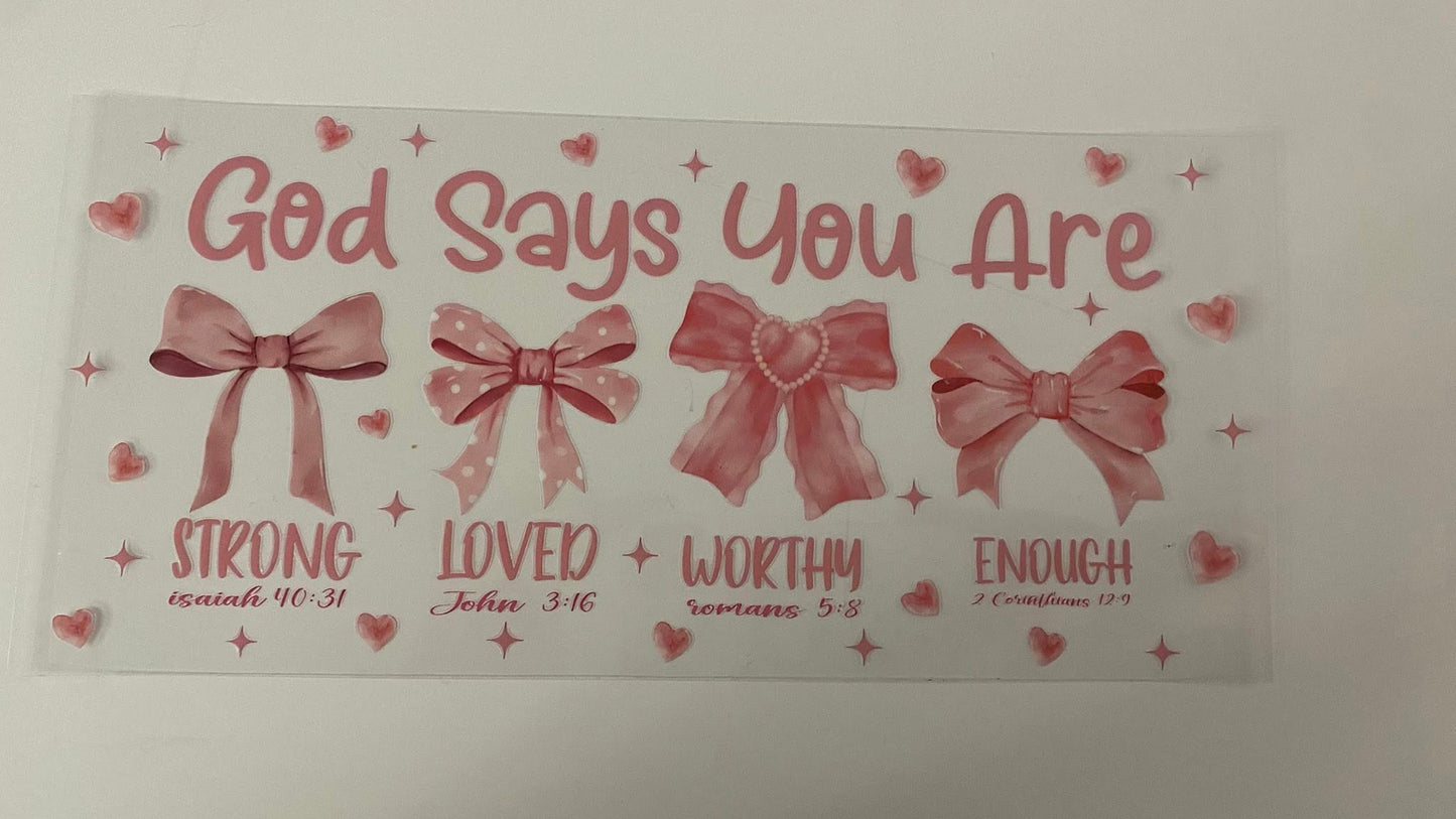 Decals - Faith & Affirmations