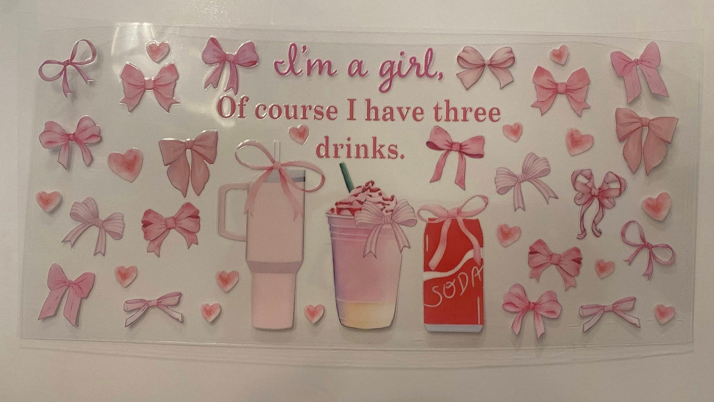 Decals - Drinks