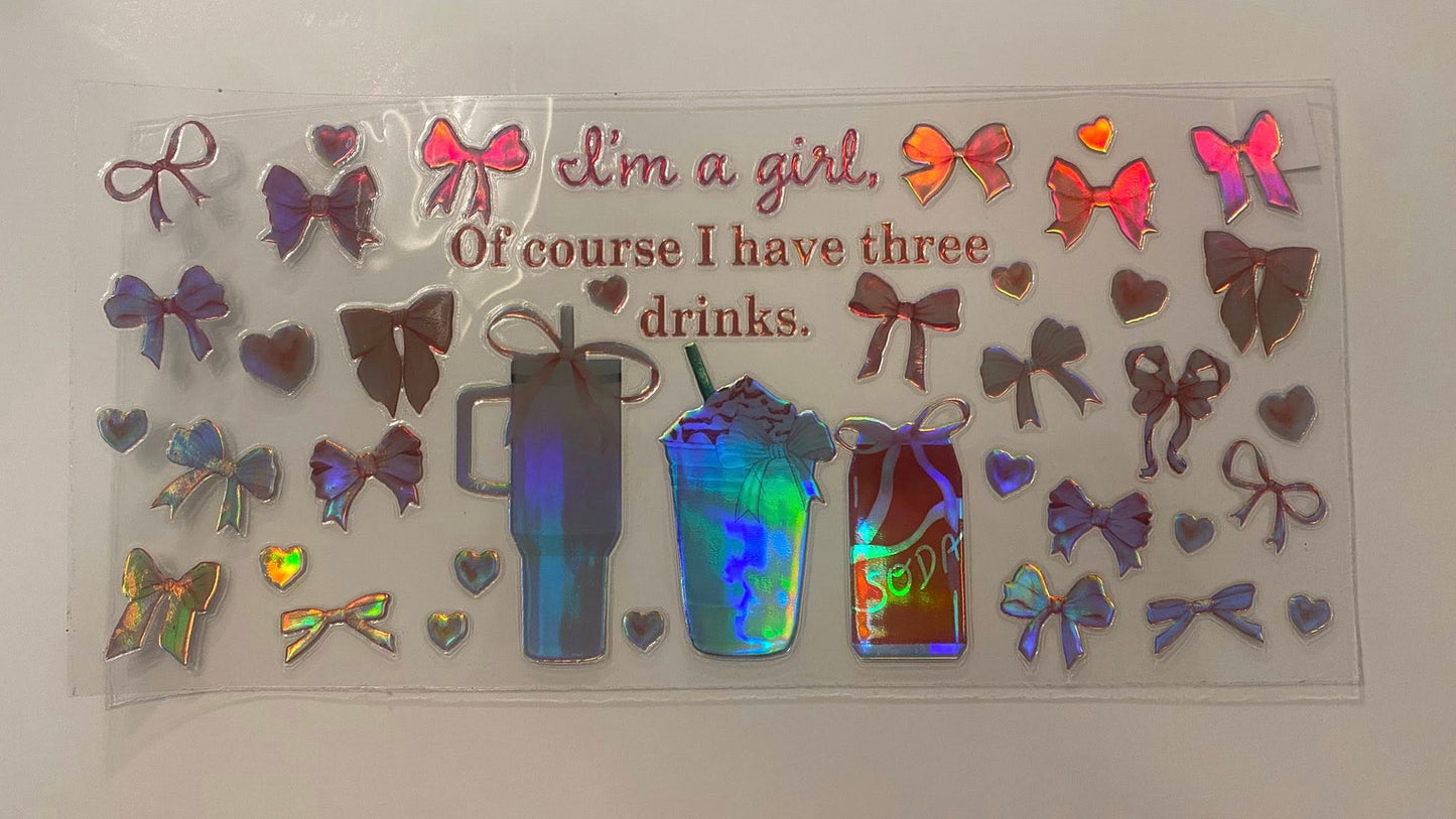 Decals - Drinks