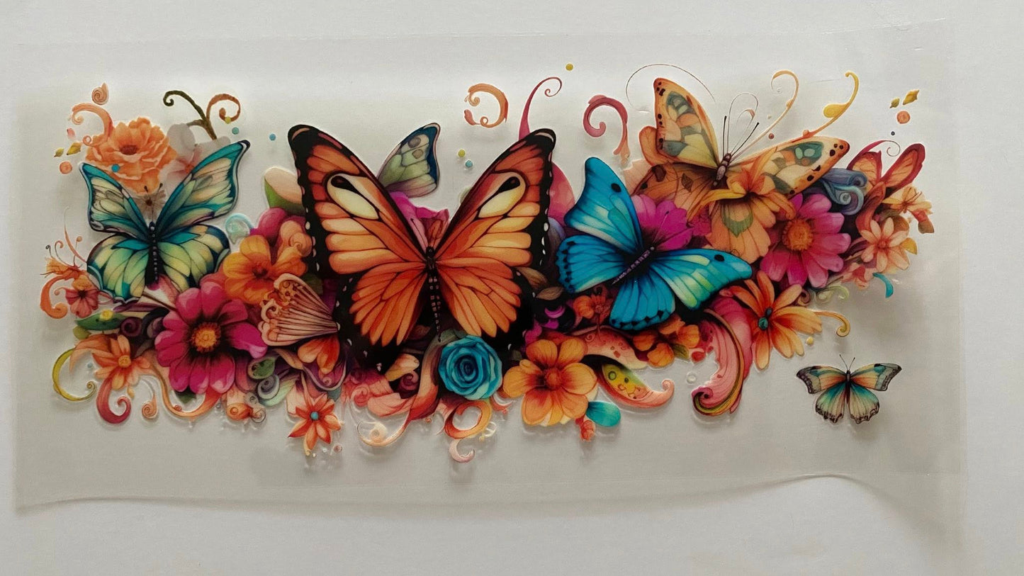 Decals - Flowers, Butterflies and Bows