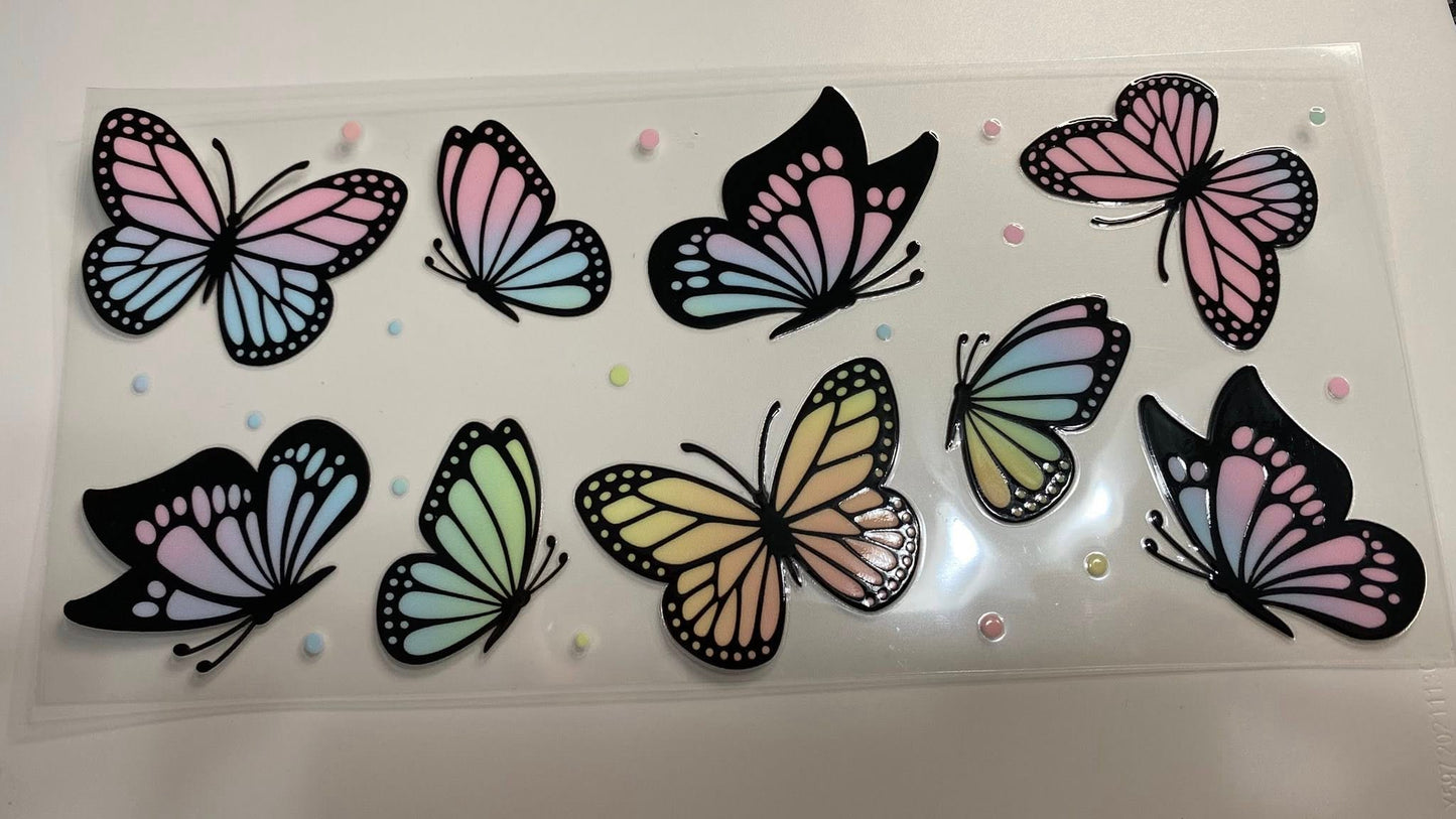 Decals - Flowers, Butterflies and Bows