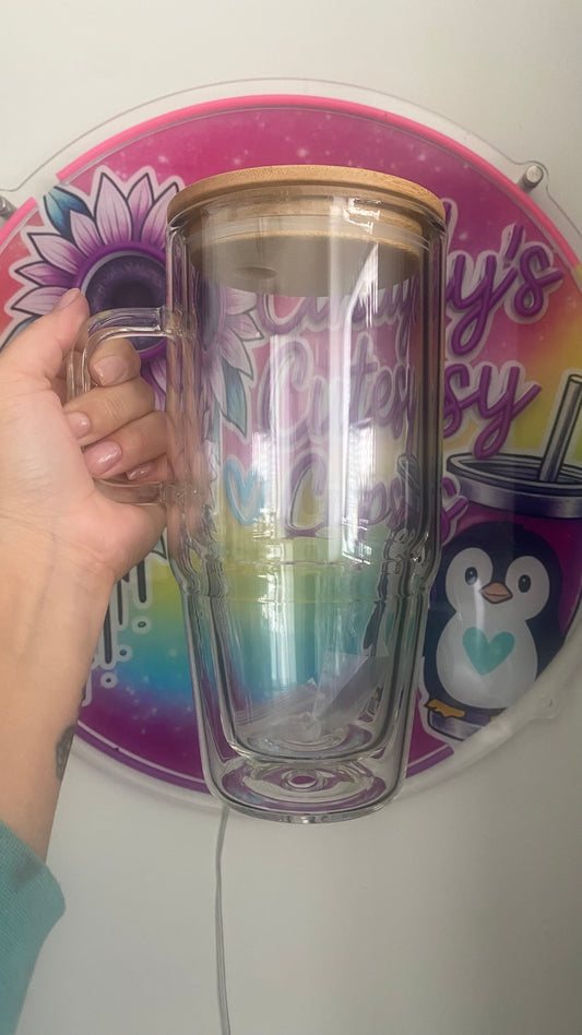 32oz Glass Snowglobe